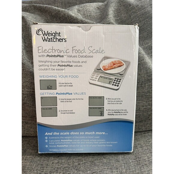 Weight Watchers Electronic Food Scale Points Plus Values Database Tested Works - Picture 2 of 9